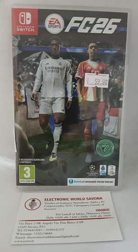 Nintendo switch nuovo ea - fc, 26
