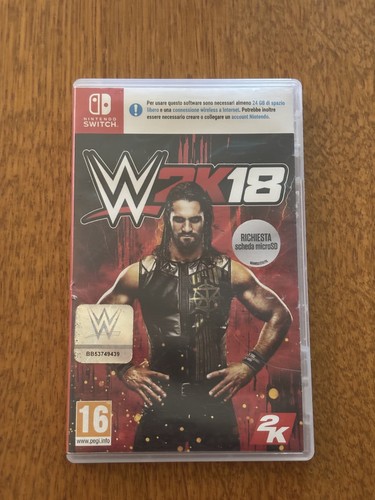 Wwe 2k18 per nintendo switch - wwe,